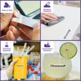 thumbnail image 4 of czcpp-3 Recharges de Ruban Compatibles avec le Fabricant d'Étiquettes DYMO Ruban Transparent 12267, 12mm 0.47 Pouces Ruban Plastique de Remplacement pour Recharges DYMO Letratag, Fonctionne pour LT-100T LT-100H QX50 XR, 4 of 4