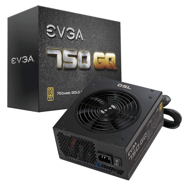 Fuente de alimentación EVGA 210-GQ-0750-V1 750 GQ 750W 80+ GOLD