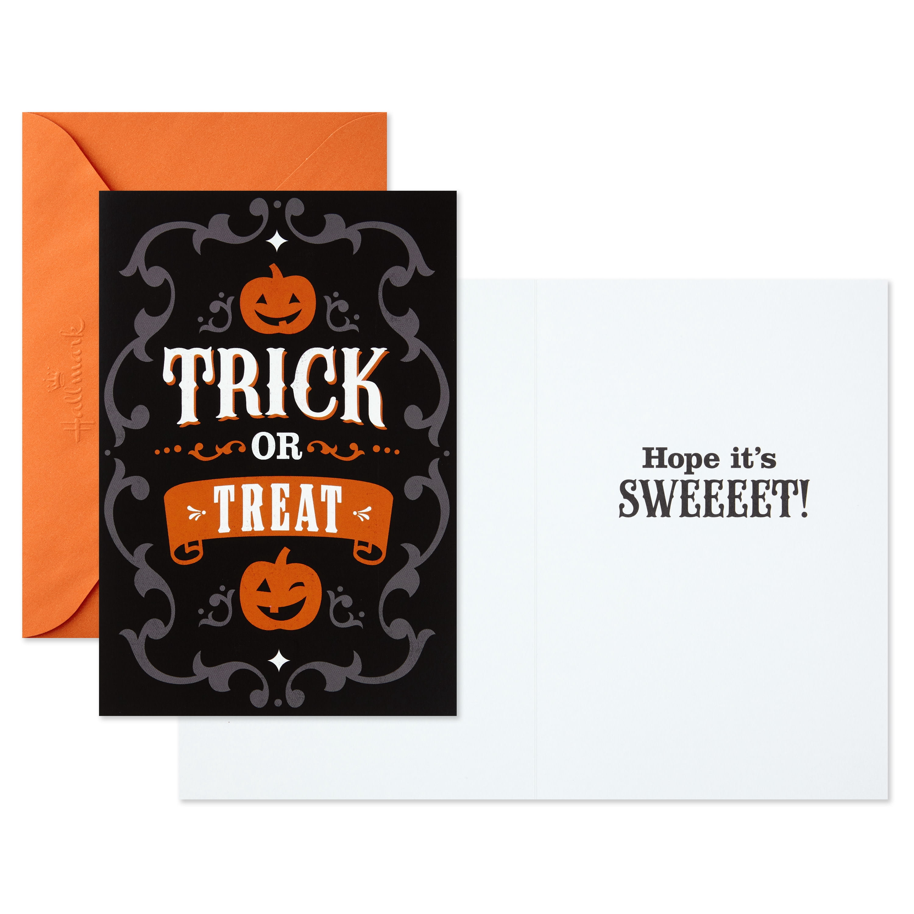 Hallmark Halloween Cards (Hope It's Sweet Vintage Style), 6 Count
