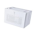 thumbnail image 4 of Caja de almacenamiento para enrutador, cubierta para enrutador, almacenamiento de cables, ahorro de espacio, moderna y portátil. Blanco, 4 of 9