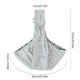 thumbnail image 3 of Bolsa De Poliéster Para Gatos Mochila extragrande para mascotas con correa gruesa para el hombro, color gris, ideal para gatos y perros, ideal para todas las estaciones (1 unidad) JASKFLY, 3 of 8