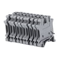 thumbnail image 4 of DIN Rail Mount Terminal, Screw Type Terminals Block Flame Retardant Oxidation Resistant Insulated  Conductivity  For Electrical Connections, 4 of 8