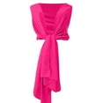 thumbnail image 5 of Uqiangy Chiffon Scarf for Women Beach Scarf for Women Chiffon Shawl Shawl Wraps for Womenl Summer Wrap Summer Shawls for Women Lightweight Dress Shawl Hot Pink S, 5 of 5