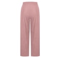 thumbnail image 4 of Chiccall Women's Corduroy Wide Leg Pants Drawstring Elastic Waist Casual Trousers with Side Pockets, 4 of 10