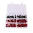 thumbnail image 1 of Ensemble de 177 Pcs de Vis de Fixation Rouges pour Carénage de Pare-Brise de Moto Sportbike, 1 of 7