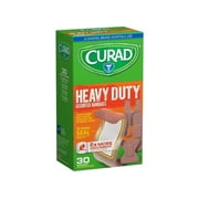 Curad Heavy Duty Asssorted Dandages 4 Side Seal 2x More Absorbent 30 Count