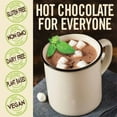 thumbnail image 4 of Castle Kitchen Sugar Free Hot Chocolate Mix Variety 2 Pack (8 oz ea) - Winter Favorite - Dark and Mint - Vegan, Dairy Free, Plant Based - Keto & Diabetic - Mix Milk Substitute - Pack of 2, 4 of 5