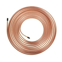 25 FT 1/4 Brake Line Tubing Kit Steel Zinc Copper Nickel Coil Roll