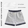 thumbnail image 3 of FORMRS Boys Swim Trunks Quick Dry Mesh Liner Boardshorts Sizes XS-XL, Black Record, 3 of 7