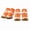 Orange-1, variant on 2 Pairs Breathable Dog Boots For Small Dogs, Anti-Slip Paw Protector Shoes, Heat Resistant Puppy Booties For Hot Pavement Daily Walking. Purple