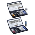 thumbnail image 4 of Folding Display Calculator (Portable Business Accountant, Voice Assistant), Type C, 12-Digit Folding Voice Calculator, Battery Powered For Business And Learnerss, Meiiso, 4 of 9