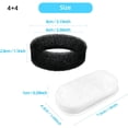 thumbnail image 2 of Cat Water Fountain Filters for Stainless Steel Pet Water Dispenser Fountain Filters, Cat Fountain Filter Replacement, 2 of 5