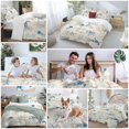 thumbnail image 6 of Nautical Coastal Bedding 3 Piece Duvet Cover Set California King, Vintage Beach Octopus Turtle Jellyfish Soft Microfiber Comforter Cover with Zipper Closure & Pillowcases, FadeResistant Quilt Cover, 6 of 9