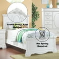 thumbnail image 5 of Acme Estrella Twin Bed White, 5 of 6