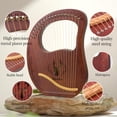 thumbnail image 2 of Arpa para lira VixxNoxx, 19 cuerdas, caoba, con kit, 2 of 7