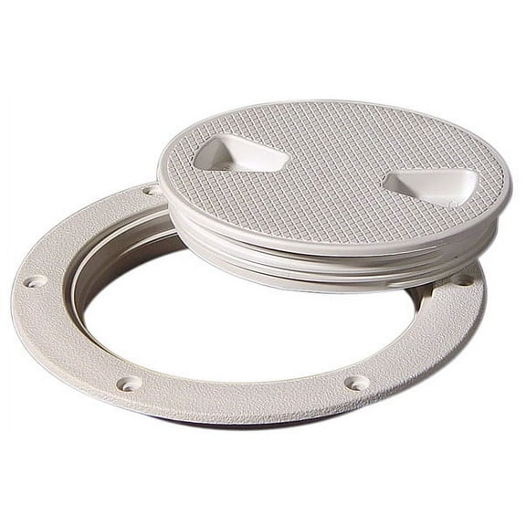 Tempress 43130 6" Screw Out Deck Plates - White