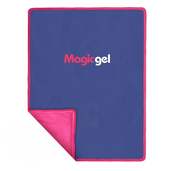 Magic Gel Reusable Large Ice Pack - Cold Pack Made from Gel - Reusable Ice Pack Perfect for Back Hip Knee Leg Lower Back - Reusable Flexible Ice Packs for Body and Full Back