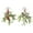 I, variant on 2Pcs Christmas Decorations Artificial Frosted Mistletoe with Bow, Glitter Hanging Mistletoe Ornaments for Xmas Home Decor, Reusable Holiday Kissing Ball for Doorway, Mantel, And Festive Party Setup