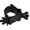 Black, variant on Tube 1.5" Aluminum Stage Lighting Truss Display System Accessories Truss Clamp 100kg Capacity Black