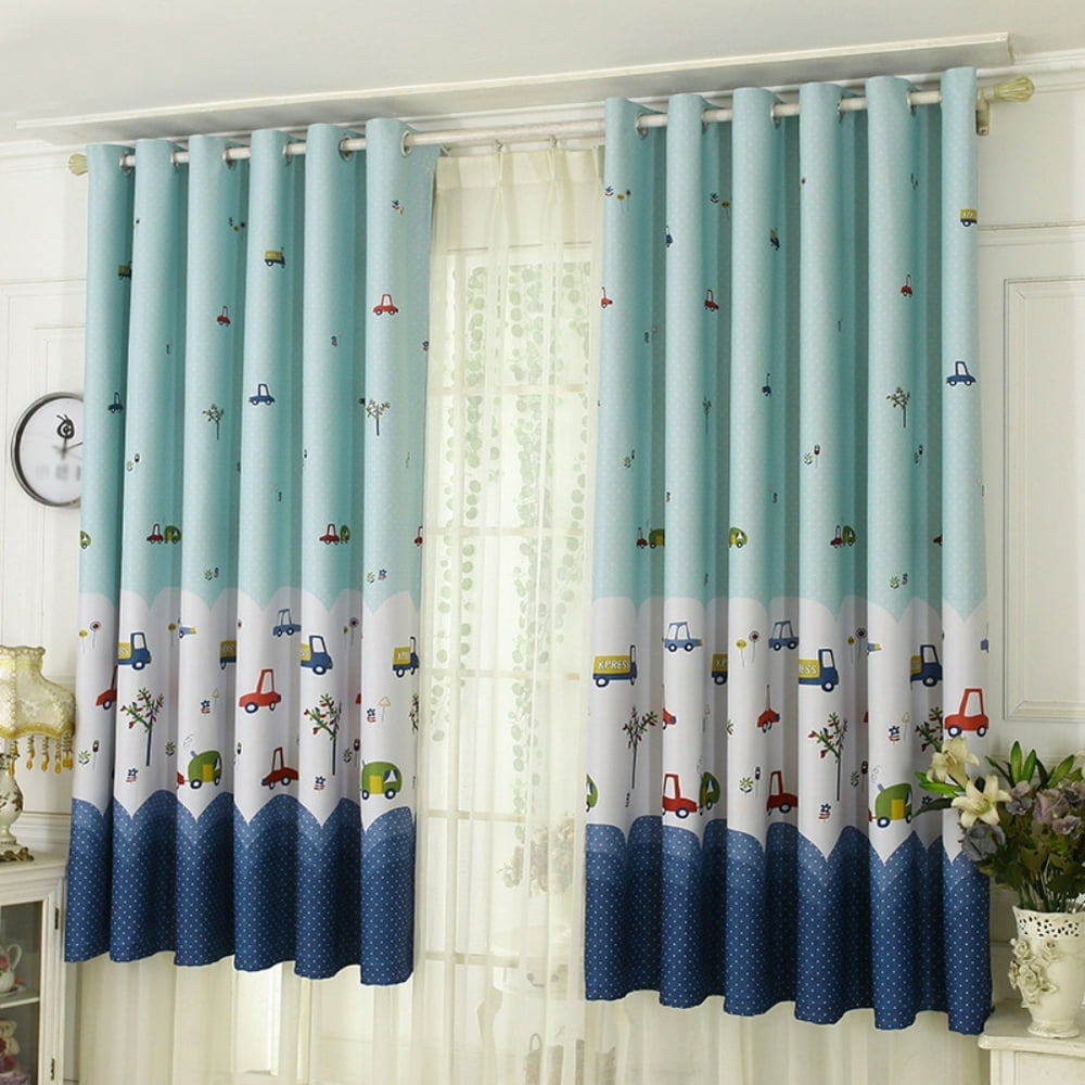 Promotion Clearance Modern Blackout Curtains For Living Room Window Curtains For Bedroom Curtains Fabrics Ready Made Finished Drapes Blinds 1.5x2M 1.5 2m Walmart