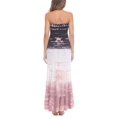 thumbnail image 2 of Raviya Women's Cover-Up Maxi Dress Black/Ivory Tie Dye M New, 2 of 3