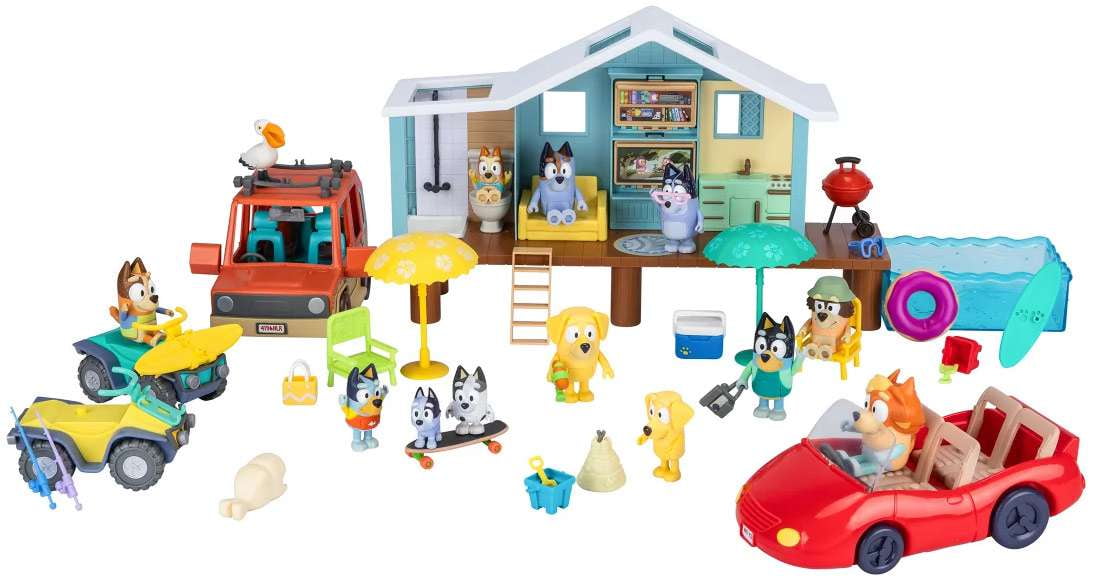 Bluey Friends & Family Beach Set