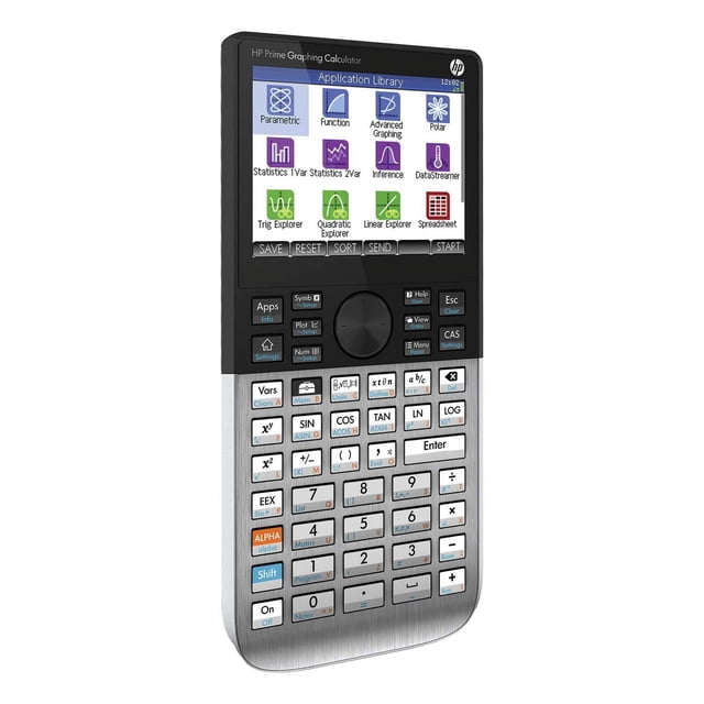 Calculadora gráfica HP Prime V2 Con 18 aplicaciones integradas, 400 MHZ para Examen Profesional