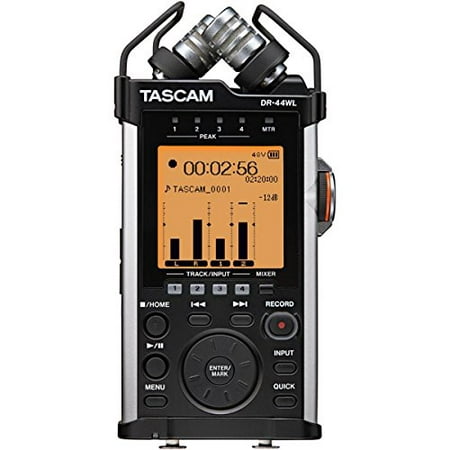 Tascam DR-44WL 4-track Linear PCM Portable Digital Recorder with Wi-Fi and