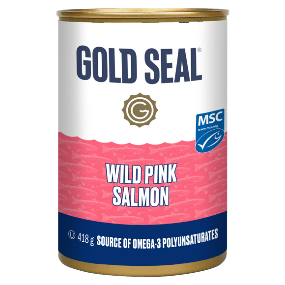 GOLD SEAL PINK SALMON 418G, GS PINK SALMON 418G