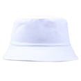 thumbnail image 2 of Visland Unisex Sun Hat Bucket Hat Solid Color Summer Outdoor Fisherman Sun Cap for Men Women, 2 of 2