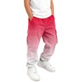 thumbnail image 4 of Tiijoy Boys Gradient Cargo Pants Kids Outdoor Casual Straight Leg Pants, Size 5-16, 4 of 6