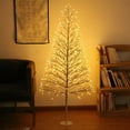 thumbnail image 2 of Colorful Led Artificial Christmas Tree Light 1.2M With Warm White Bulbs For Holiday Decor Indoor Use, 2 of 6