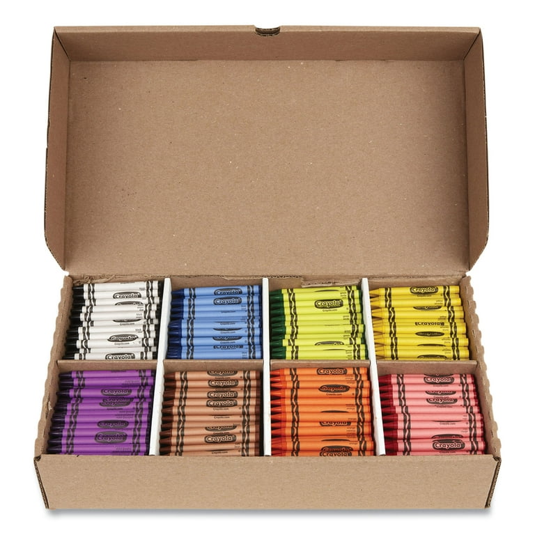 Classpack Regular Crayons, 8 Colors, 800/Box Classpack Regular Crayons, 8 Colors, 800/Box
