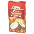 thumbnail image 3 of (2 pack) Grace Pure Creamed Coconut 170g - All Natural, No Allergens, Ready-to-Use Coconut Milk Substitute, 3 of 14