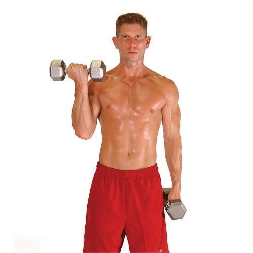 CAP Barbell en fonte hexagonale