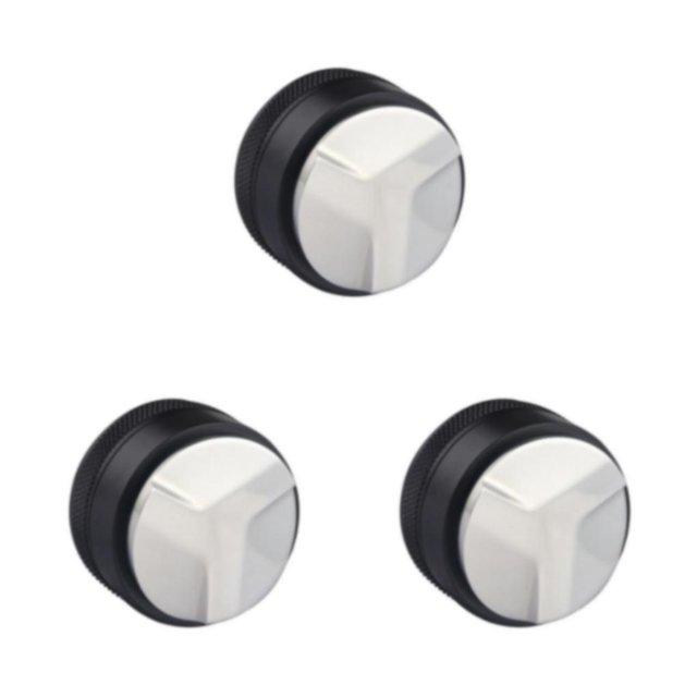 Kearding Zinc Alloy Coffee Distributor Coffee Powder Hand Leveler Tool Tampers Hammer Type1