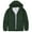 Green, variant on Lightweight Waterproof Removable Hood Windbreaker Jacket and Rain Coat Men's S
