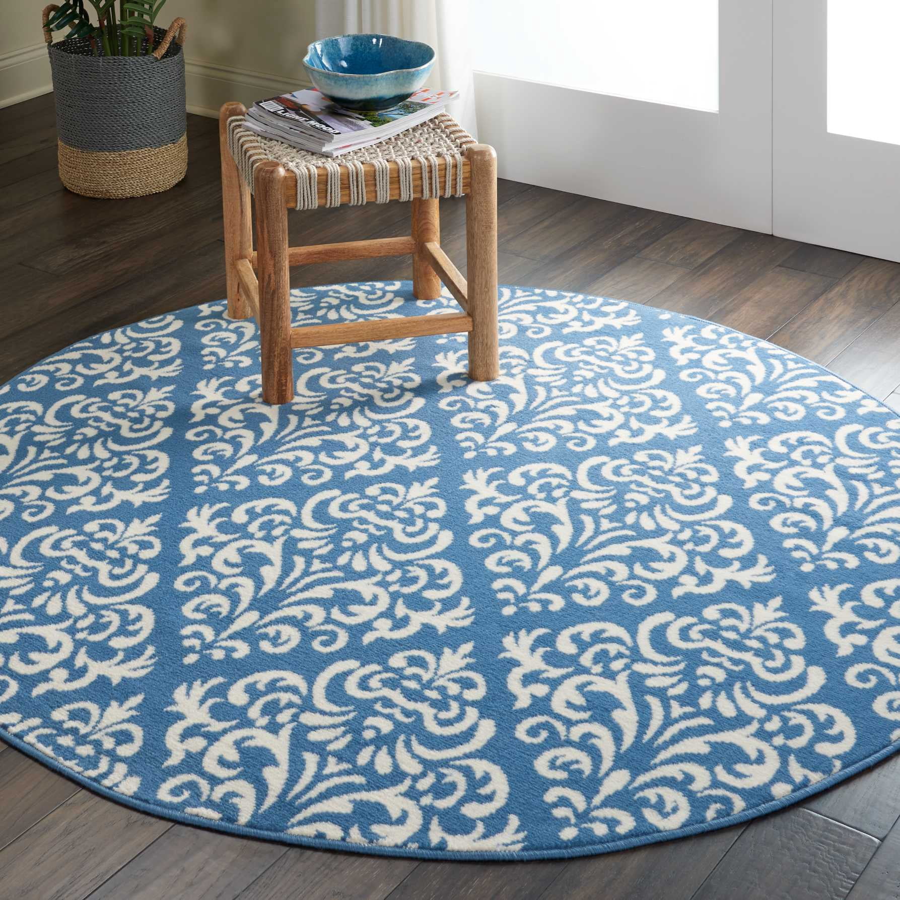 Vintage Damask Area Rug by Pinewood Grove