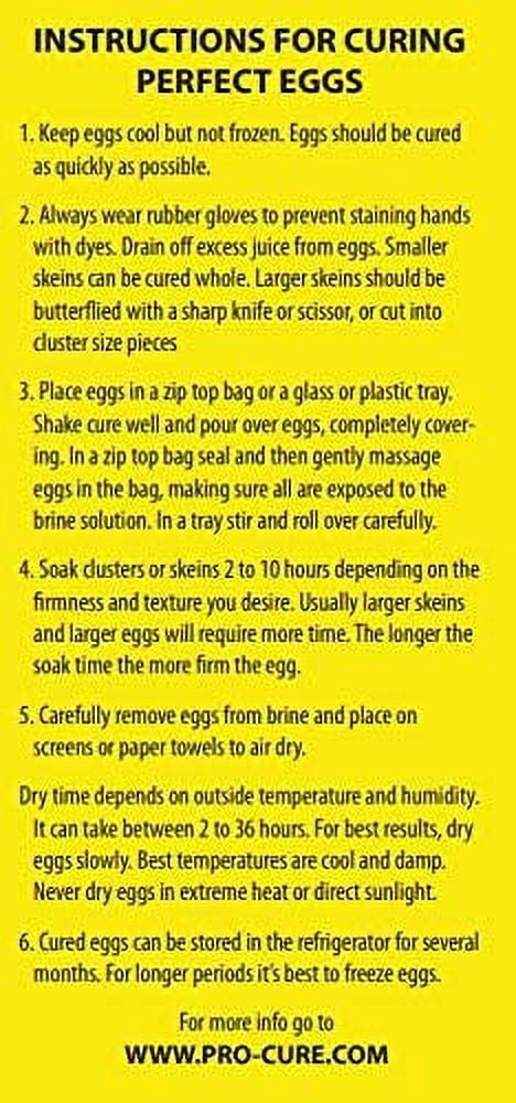 Pro-Cure Liquid Egg Cure
