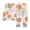Orange, variant on Norvella Boys Basketball Print Pajama Sets 2 Piece Crewneck Long Sleeve Top And Jogger Pants Elastic Cuffs Sleepwear Cozy Nightwear Set
