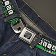thumbnail image 2 of Buckle-Down Belt, Seatbelt Buckle Belt, Ctrl Alt Del Chip, 34 to 52 Inches, 2 of 9