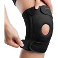 thumbnail image 1 of Knee Supports Open Patella Knee Brace For Men Women Neoprene Knee Braces For Joint Pain Sports Walking Running Black Large, 1 of 5