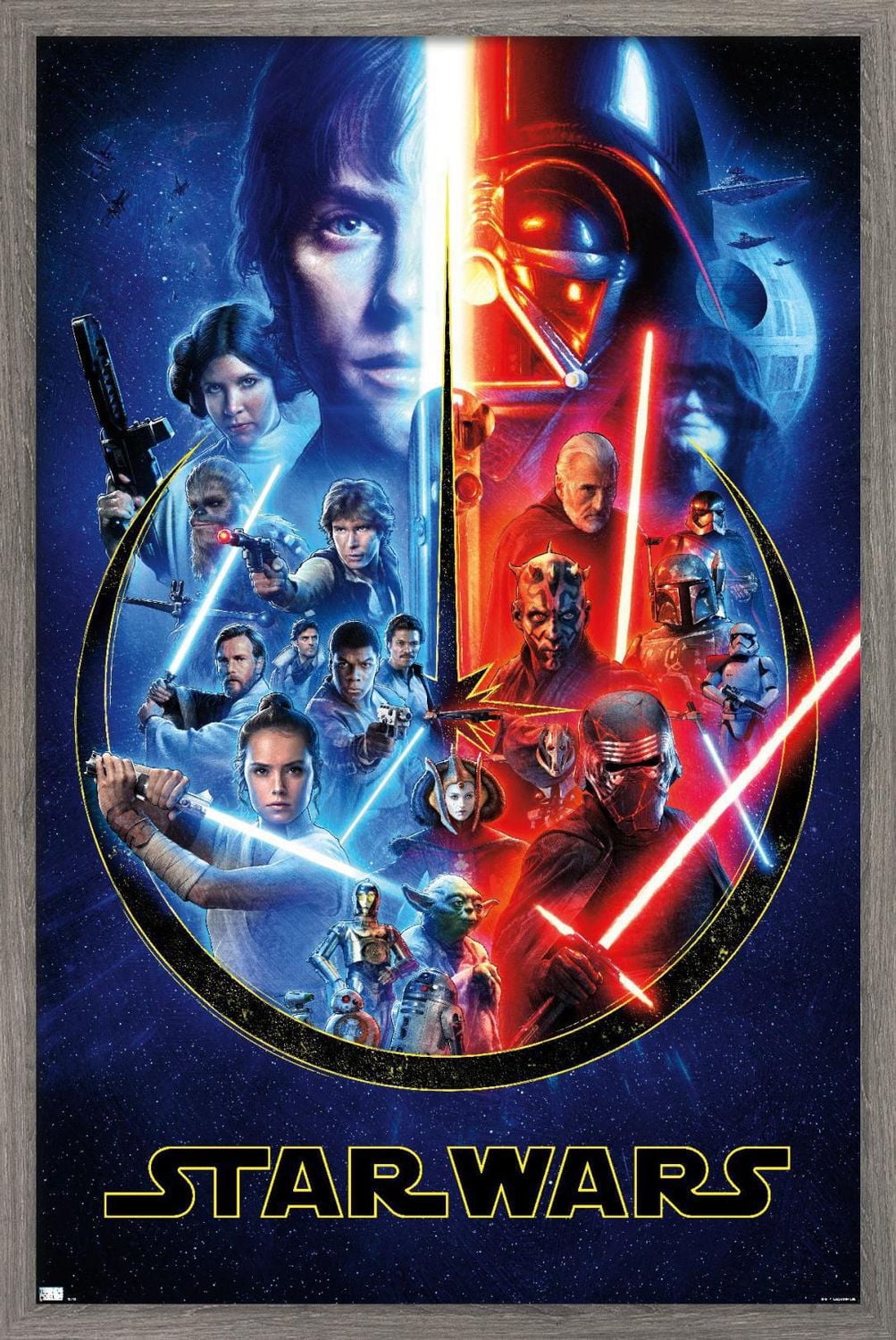 Star Wars - Skywalker Saga Wall Poster, 22.375" x 34"