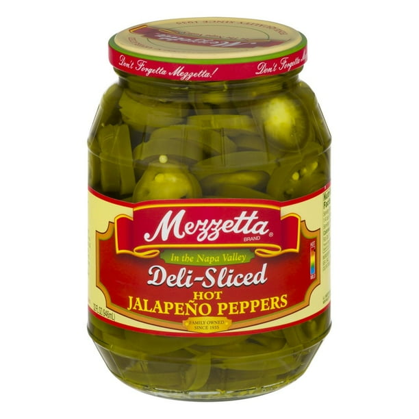 Mezzetta DeliSliced Hot Jalapeno Peppers, 32 Oz