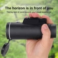 thumbnail image 5 of Telescopio Monocular 40X60 Telescopio De Bolsillo Con Trípode Monocular De Visión Nocturna Para Teléfono Móvil Para Campamento De Viaje sonducket EL016942-06, 5 of 5