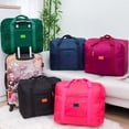 thumbnail image 2 of Yesbay Waterproof Foldable Travel Luggage Clothes Large Capacity Storage Duffel Bag,Navy Blue, 2 of 7