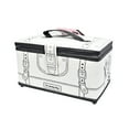 thumbnail image 1 of Suzy's My Sewing Bag Themed Hobby Basket White, 1 of 1