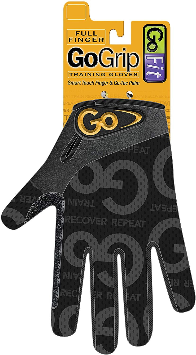 GoFit Go Grip Fitness Glove - Full Finger with Smart Touch Technology
