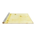 thumbnail image 2 of Ahgly Company Machine Washable Indoor Rectangle Abstract Yellow Modern Area Rugs, 7' x 9', 2 of 4