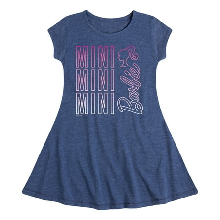 

Barbie - Mini Mini Mini - Toddler And Youth Girls Fit And Flare Dress
